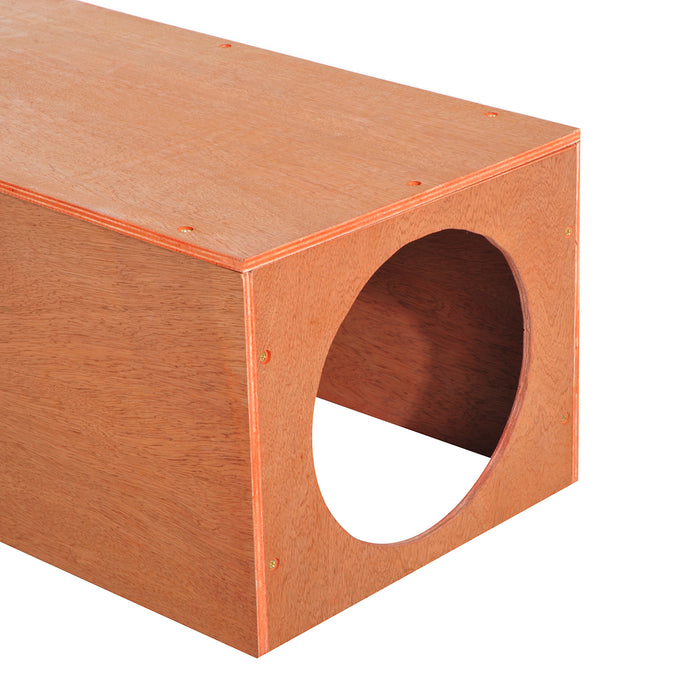 Garden Kitty Box - Indoor/Outdoor Waterproof Cat Tunnel Shelter & Rabbit Hutch - Ideal Home for Playful Pets & Small Animals