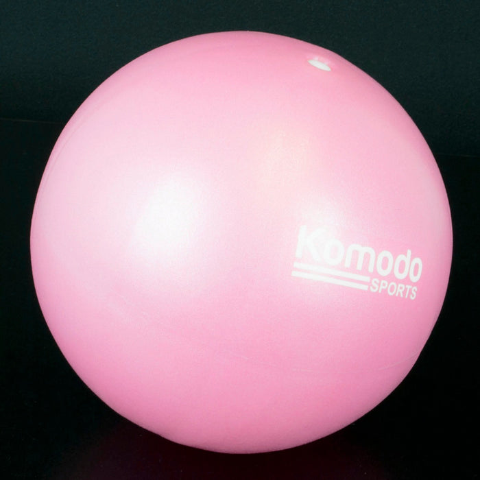 Exercise Ball - 25cm Pink Fitness Stability Sphere - Workout & Therapy Aid