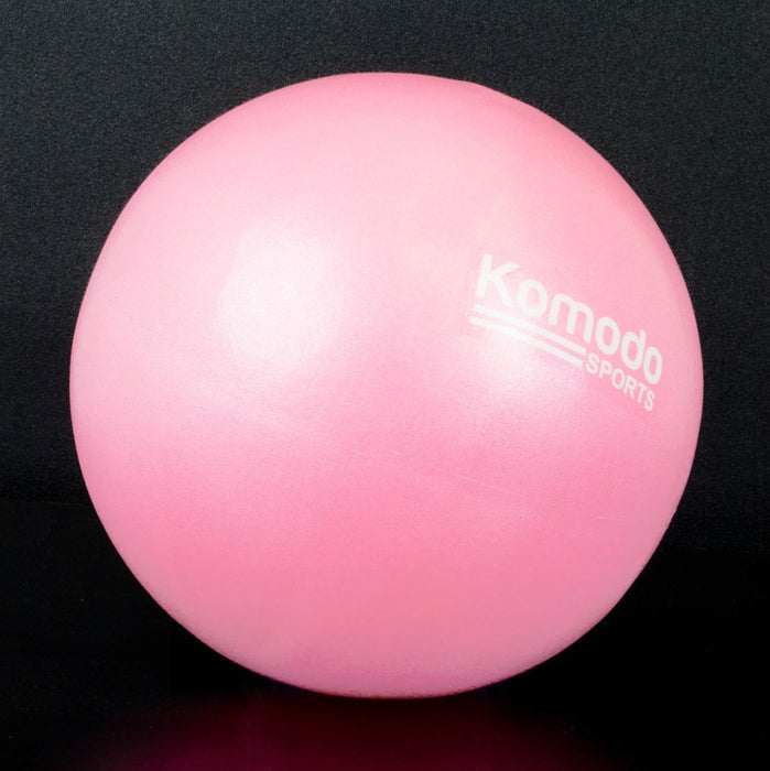 Exercise Ball - 23cm Durable Fitness Sphere in Pink - Ideal for Pilates and Core Strength Training