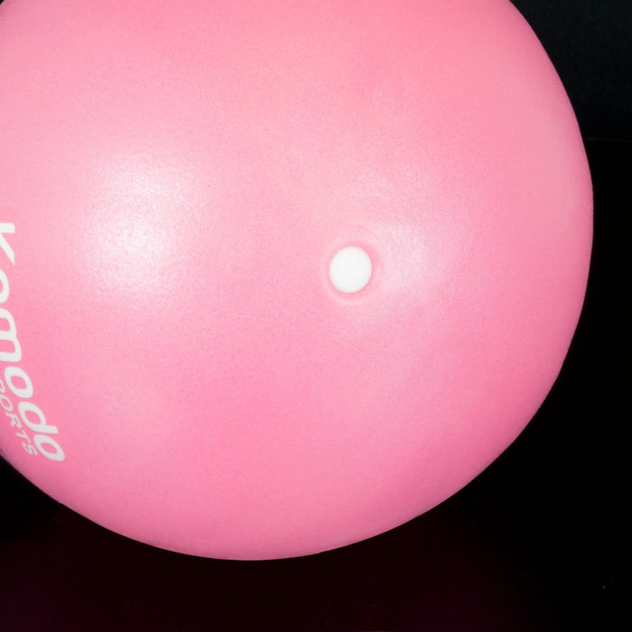 Exercise Ball - 25cm Pink Fitness Stability Sphere - Workout & Therapy Aid