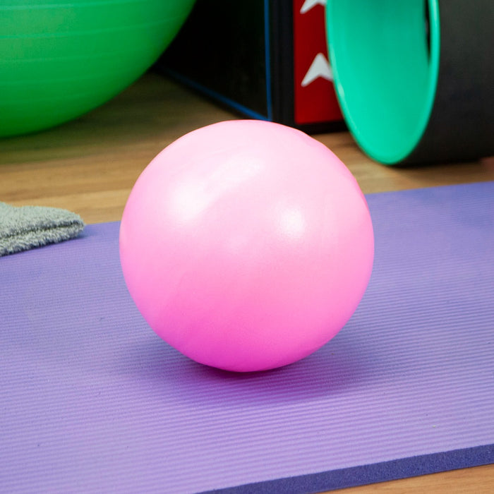 Exercise Ball 18cm - Durable Pink Fitness Sphere - Ideal for Core Workouts & Balance Training