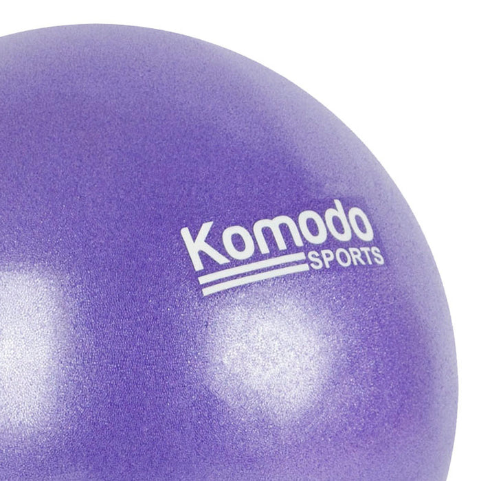 Purple 25cm Exercise Ball - Durable Stability Trainer - Ideal for Core Workouts & Balance Training