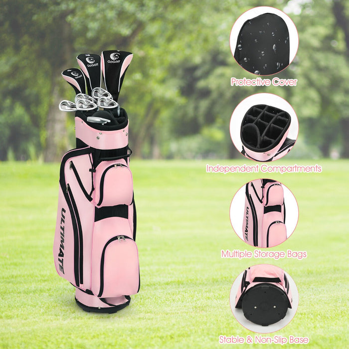 Ladies Precision Golf - Complete Club Set Ideal for Beginners and Intermediate Players - Perfect Solution for Improving Swing and Game Performance