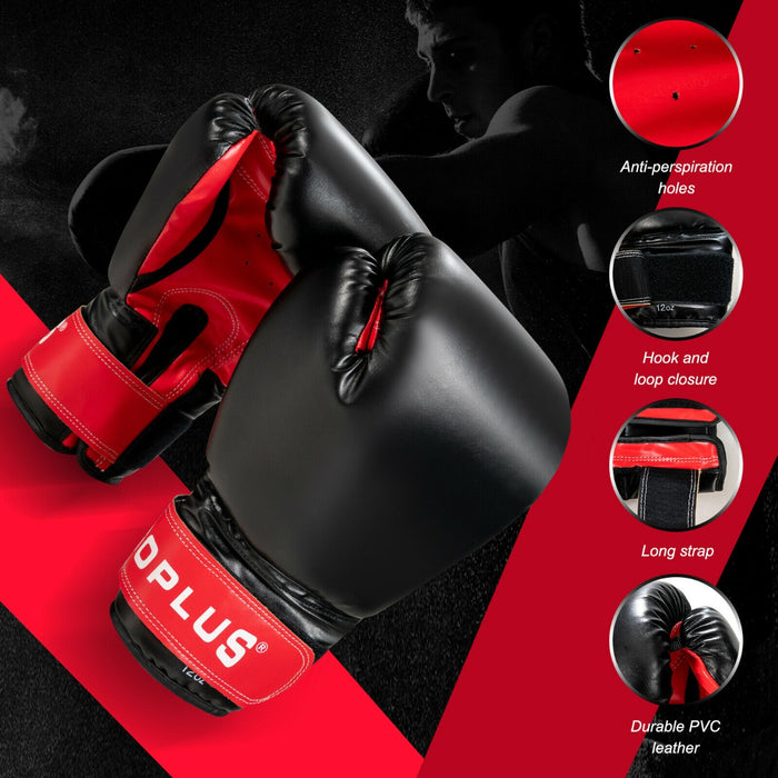 Unbranded - Heavy Hanging Punching Bag & Gloves Set with Wall Bracket - Ideal for Home Gym Boxing & Training Workouts