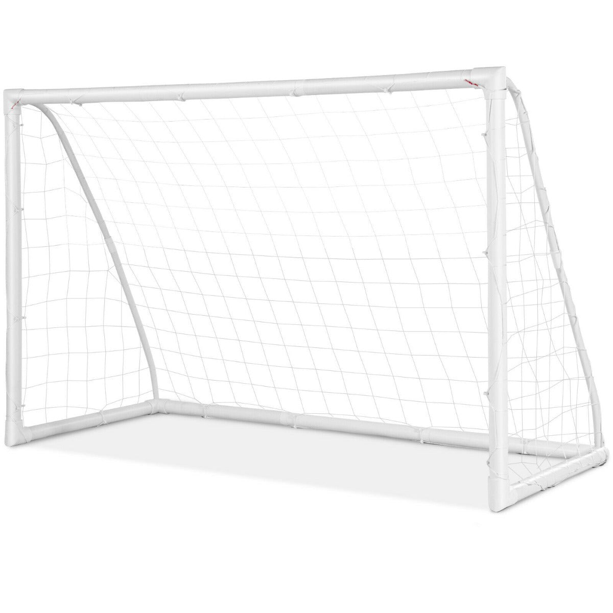Portable Goal - Soccer Kit with Durable PVC Frame and High-Strength Netting - Ideal for Soccer Practice and Games