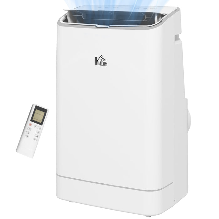14,000 BTU Portable Air Conditioner - Smart WiFi, Dehumidifier, Fan Function & 24H Timer with Window Kit for 35m² Rooms - Ideal for Home Climate Control