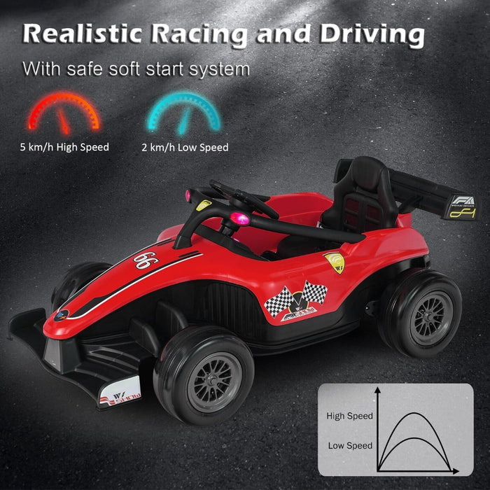 Power Wheels 12V Battery Ride-On Car - Kid's Toy Vehicle with Remote Control and MP3 Music Features - Designed for Fun and Entertainment with Safe Supervision