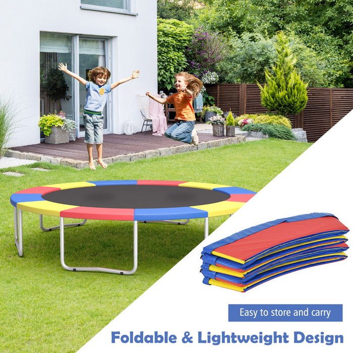 Trampoline Safety Solutions - 12 Feet Replacement Safety Pad in Vibrant Blue - Ideal for Preventing Injuries and Increasing Safety Levels