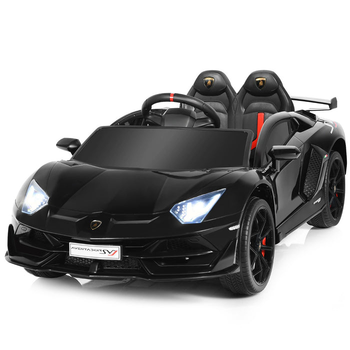 Kids' 12V Electric Ride-On Car - Remote Control, Music Functions, Color Black – Perfect for Fun and Safe Riding Experience for Children