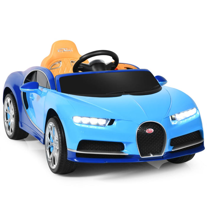 Licensed 12V Kids Battery-Powered Vehicle - Navy with Remote Control - Ideal for Fun, Safe, and Controlled Child Playtime.