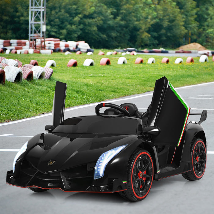 Kids Ride On Car Model 2.4G - Black Remote Control Car - Ideal for Children's Fun and Entertainment