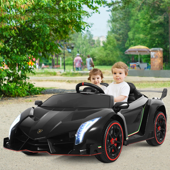 Kids Ride On Car Model 2.4G - Black Remote Control Car - Ideal for Children's Fun and Entertainment