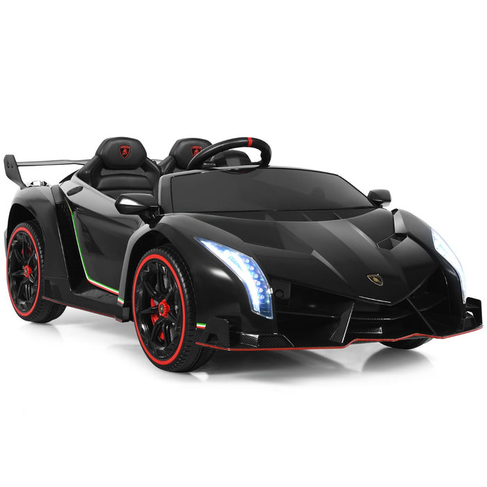 Kids Ride On Car Model 2.4G - Black Remote Control Car - Ideal for Children's Fun and Entertainment