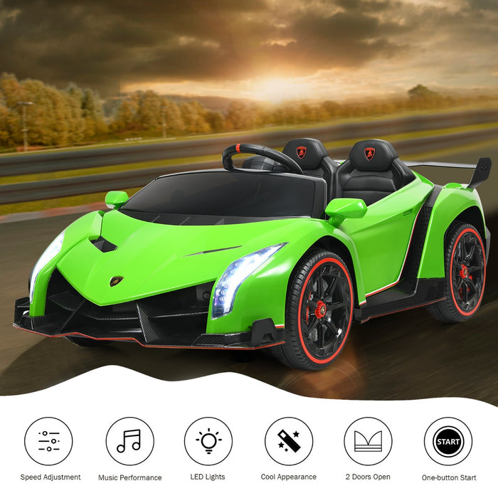 Kids Ride On Car Model 2.4G - Black Remote Control Car - Ideal for Children's Fun and Entertainment
