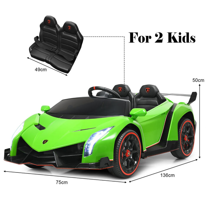 Kids Ride On Car Model 2.4G - Black Remote Control Car - Ideal for Children's Fun and Entertainment
