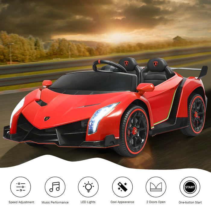 Kids Ride On Car Model 2.4G - Black Remote Control Car - Ideal for Children's Fun and Entertainment