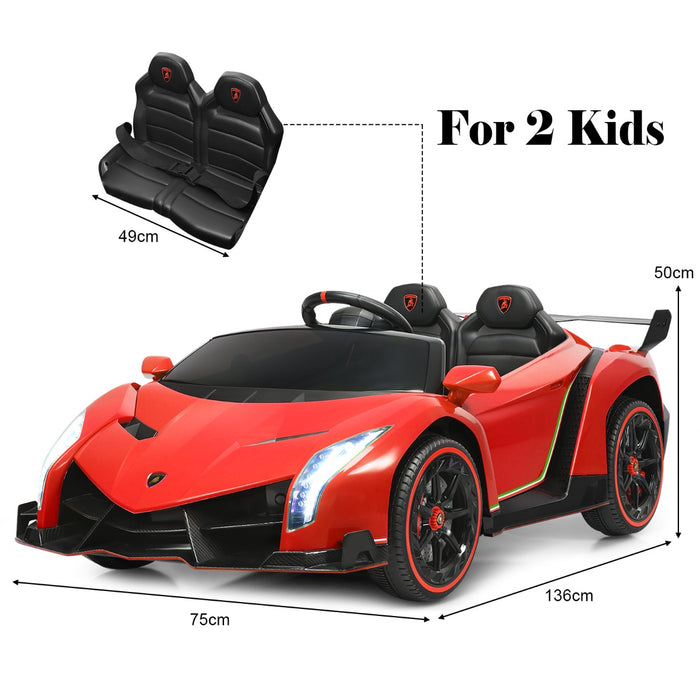 Kids Ride On Car Model 2.4G - Black Remote Control Car - Ideal for Children's Fun and Entertainment