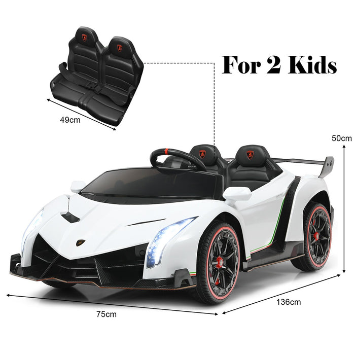 Kids Ride On Car Model 2.4G - Black Remote Control Car - Ideal for Children's Fun and Entertainment