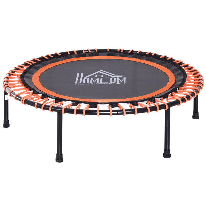 Mini Round Trampoline - Aerobic Bungee Rebounder for Fitness Jumps - Perfect Home Exercise Equipment for Adults & Kids
