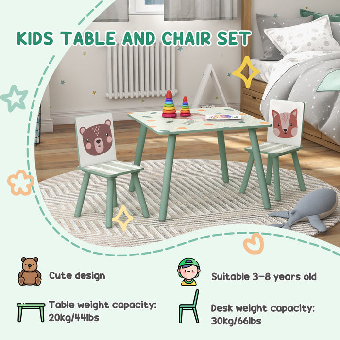 Kids Activity Furniture Set with Easel - Table, Chair and Art Station Combo with Paper Roll and Storage Baskets - Creative Space for Young Artists and Learners