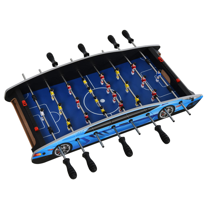 Compact 2ft Indoor Foosball Table - Arcade-Style Football Game for Home and Bars - Perfect for Game Rooms and Recreational Events