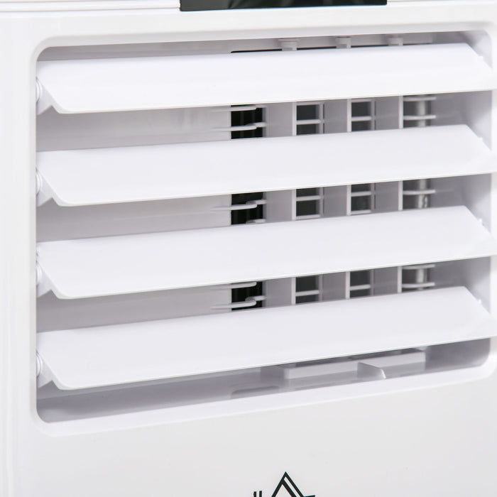 10000 BTU Portable Air Conditioner - Remote-Controlled Cooling, Dehumidifying, and Ventilating Unit with LED Display - Ideal for Home and Office Use