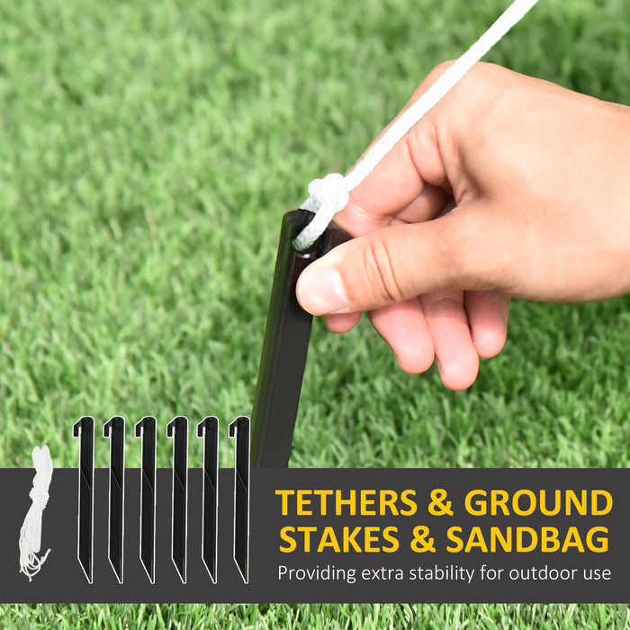 Large 6ft Inflatable Halloween Pumpkin with Hat and LED Lights - Includes Four Mini Pumpkins, Blow-Up Outdoor Decoration - Quick Setup for Festive Garden Display