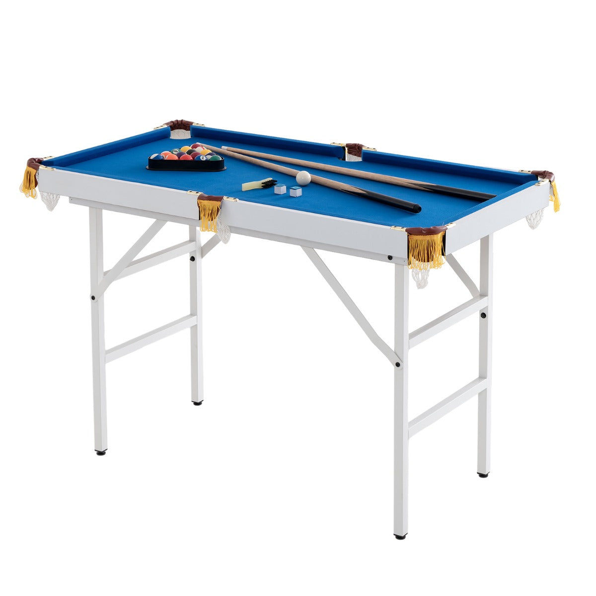 Foldable Billiards Tabletop - Portable Pool Table Kit for Home ...