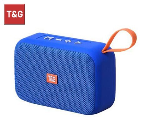 Mini T&G Wireless Bluetooth 5.0 Speaker - Indoor/Outdoor Hi-Fi Waterproof Loudspeaker with TF Card & FM Radio Support