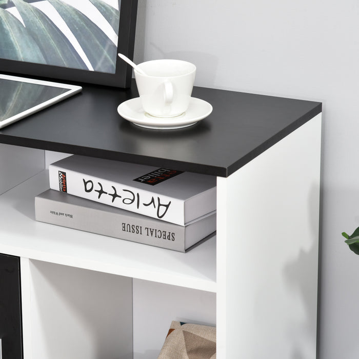 Lateral Mobile File Cabinet with Lockable Drawer - Home Office Storage Organizer and Printer Stand with Open Shelves - Secure Document Keeping for Professionals