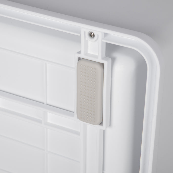 Hooded Litter Box with Scoop - Front Entry & Top Exit Pet Toilet, Spacious & Portable - Ideal for Easy Cleaning & Privacy for Cats