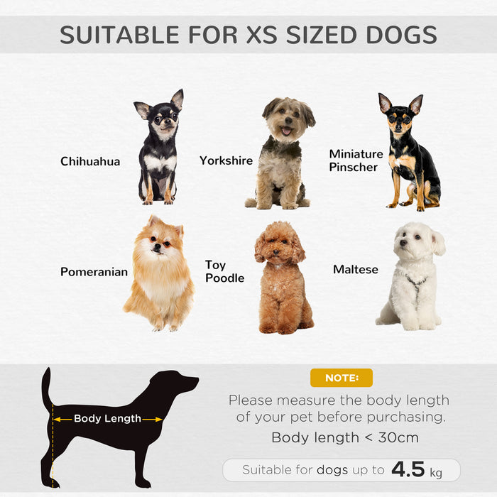 Pet Sofa Dog Bed Couch - Plush Covered Lounging Sofa with Washable Cushion and Durable Wooden Frame - Ideal for Small Dogs and Kittens, Cozy Resting Spot, 70x47x30cm, Stylish Grey