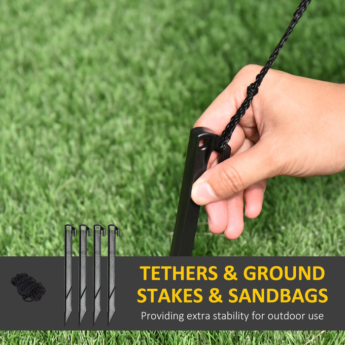 4ft Inflatable Halloween Pumpkin with Cat - LED Lighted Blow-Up Yard Decoration - Quick-Ship, Kid-Friendly Outdoor Festive Display