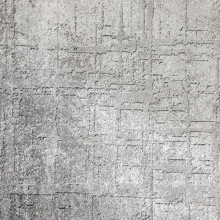 Modern Abstract Grey Area Rug - Decorative Carpet for Living Room, Bedroom, Dining Room, 230 x 160cm - Stylish Floor Covering for Home Decor