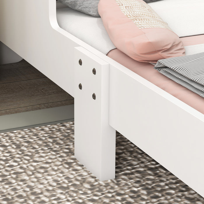 Kids Bedroom Unicorn Toddler Bed - Durable Children's Furniture for Ages 3-6, 143x74x67cm - Ideal Transition Bed for Little Ones