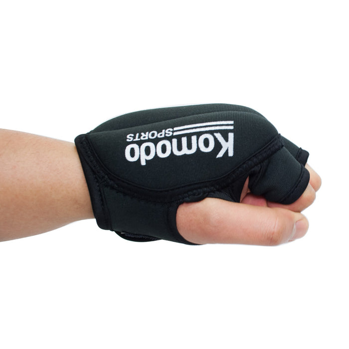 Komodo 2x1kg Weighted Gloves - Adjustable Hand Weights for Fitness Training - Ideal for Enhancing Workouts and Boxing Sessions