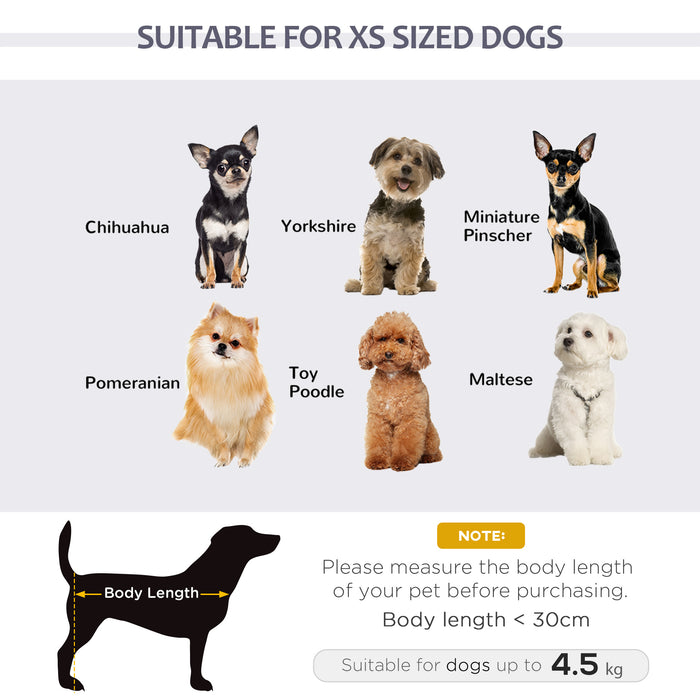 Pet Sofa Cat Sofa - Extra Small to Small Dog Sofa Bed with Soft Cushion, Washable & Removable Cover, Elevated Wooden Frame - Comfortable Resting Place for Small Pets