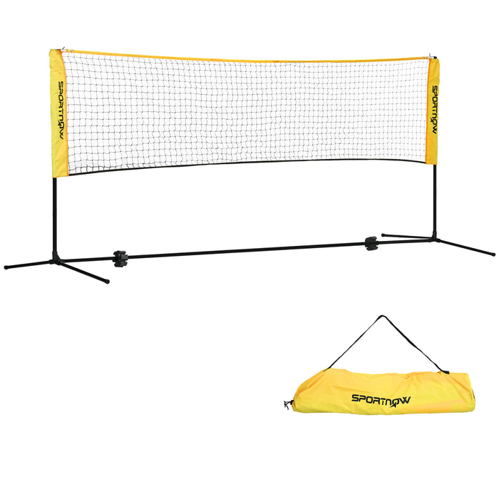 Height Adjustable 3M Badminton Net - Portable Outdoor Sports Net for Tennis, Pickleball, Volleyball - Includes Carry Bag for Easy Transport