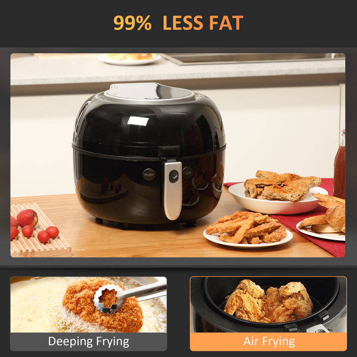 7L Digital Air Fryer Oven - Multi-function Cooker with 7 Presets and Rapid Air Circulation - Ideal for Healthy Frying, Roasting, Baking, Broiling & Dehydrating