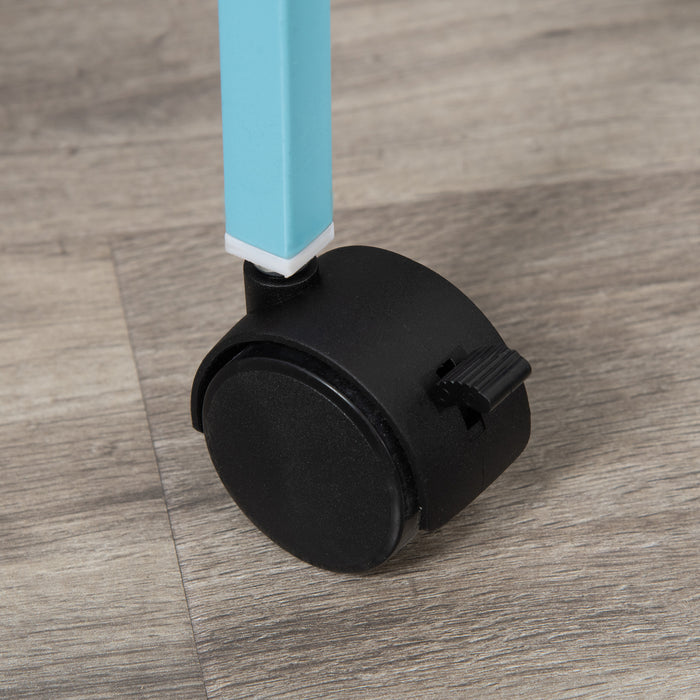 Large 2-in-1 Aviary Bird Cage with Wheels - Ideal for Finches, Canaries, Budgies - Includes Slide-out Trays, Wood Perch, and Food Containers