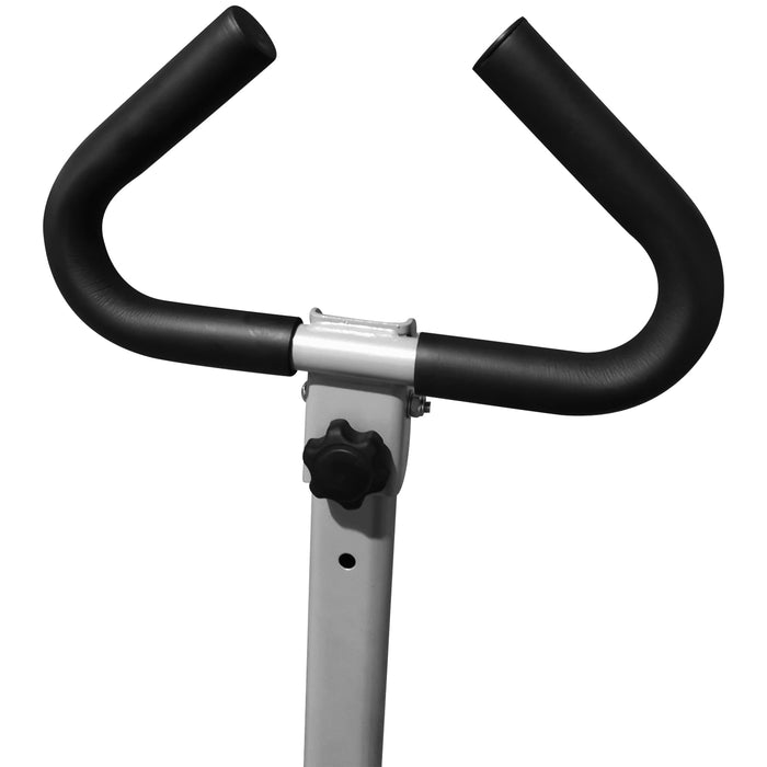 Stepper with Handle and Hand Grips - Compact Fitness Machine for Aerobic Workouts - Ideal for Home Gym and Cardio Training