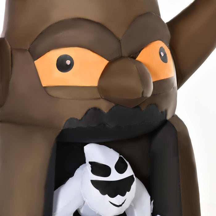 Inflatable Floating Ghost Tree with LED Light - 8FT Outdoor Halloween Decoration - Fast Next Day Delivery for Spooky Yard Display