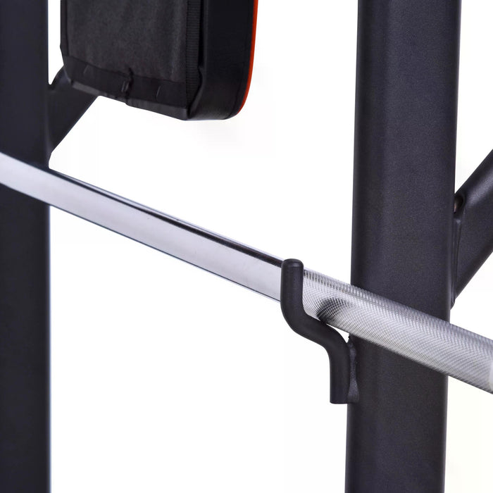 Steel Power Tower - Heavy-Duty Strength Training Station with Pull Up Bar - Ideal for Home Gym and Muscle Building