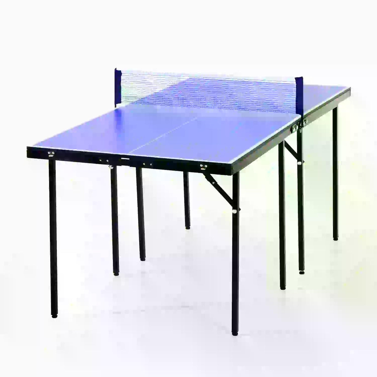 Blue Mini Table Tennis Set - Portable Ping Pong Table with Net — Shopsta UK