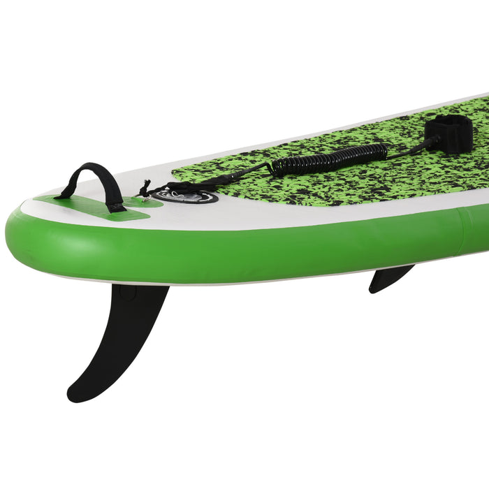 Inflatable 10ft Standup Paddle Board - SUP with Non-Slip Deck, Air Pump Included - Ideal for Beach Surfing & Outdoor Activities for Adults